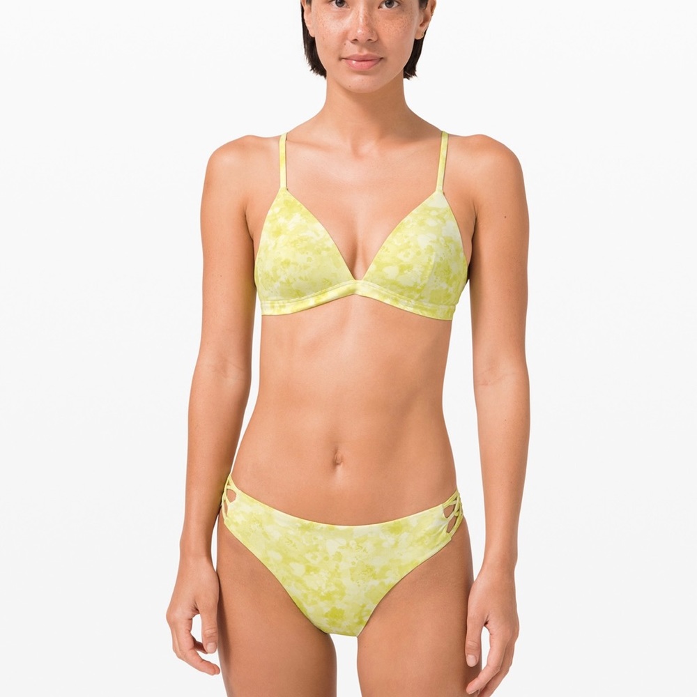 Lululemon Deep Sea Top + Coastline Bottom Sz 6 NWT